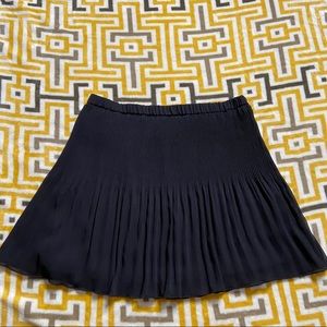 Zara Tarafluc Black Mini Skirt Womens Pleated L